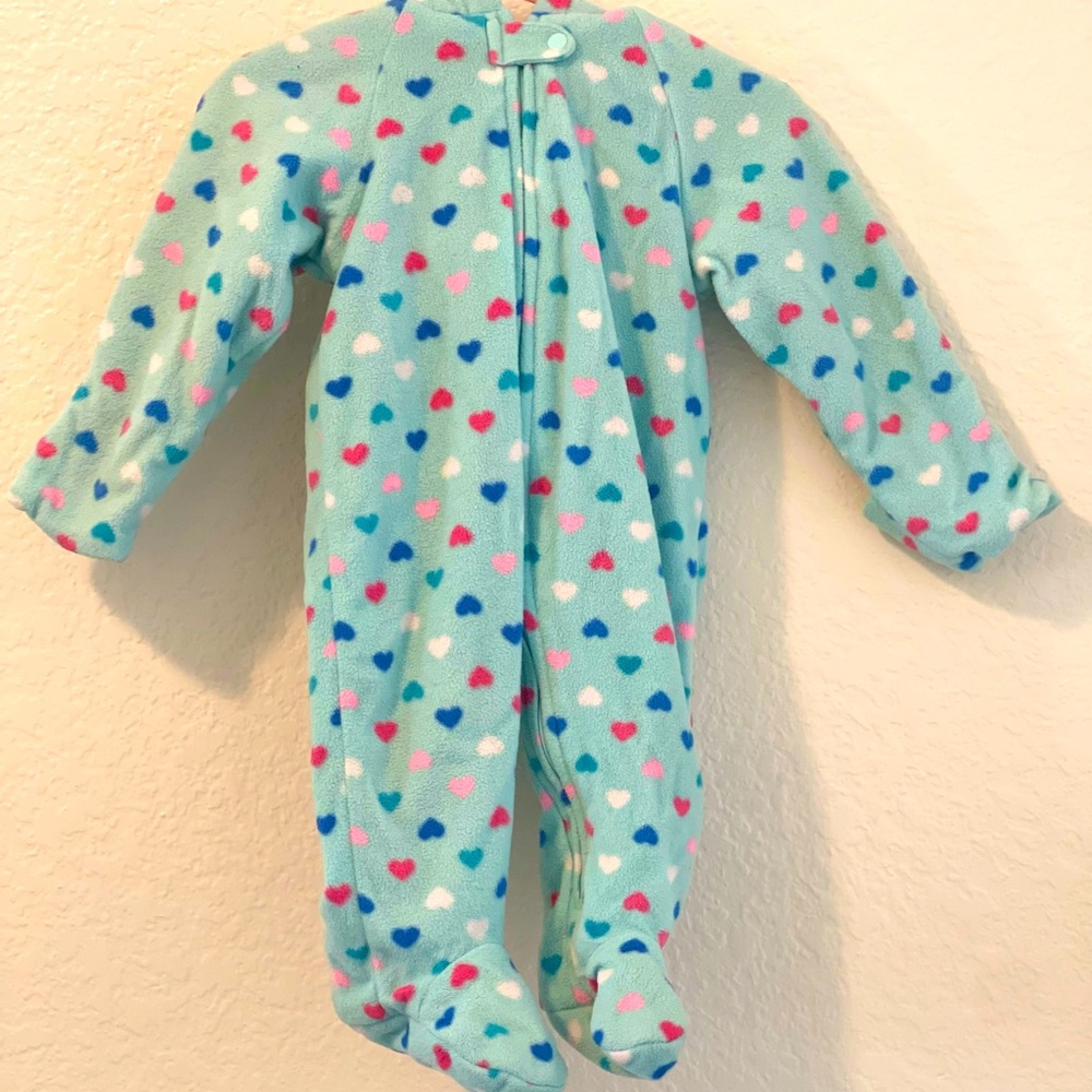 Blue Fleece Lined Bunting